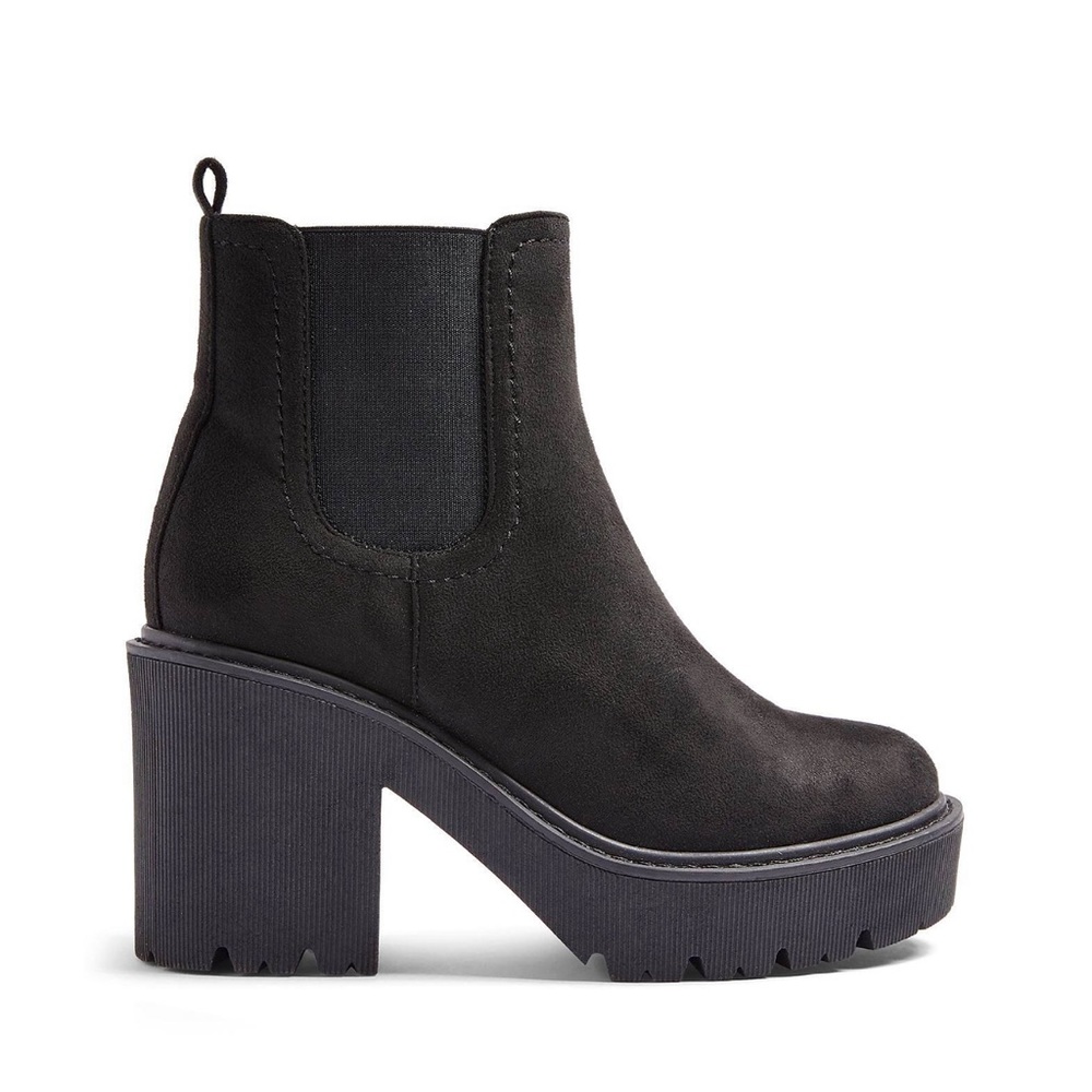 TOPSHOP Boots Lug Sole Size 7.5 371/2 from YOOX